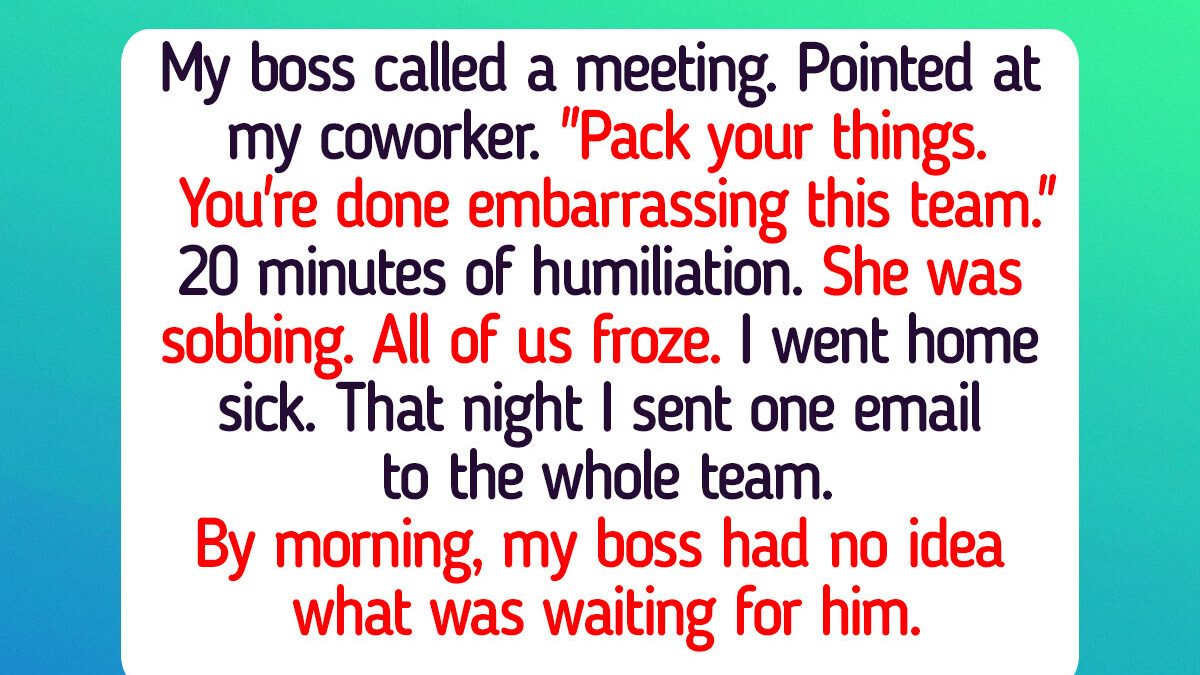 12 Times Standing Up for a Coworker Took Nothing but Quiet Kindness