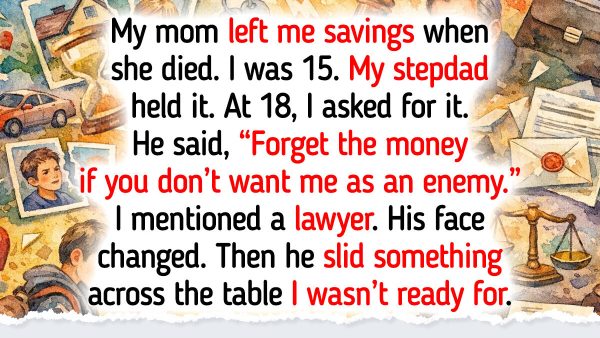My Stepdad Managed My Mom’s Savings After She Died — At 18 I Finally Asked for Every Penny